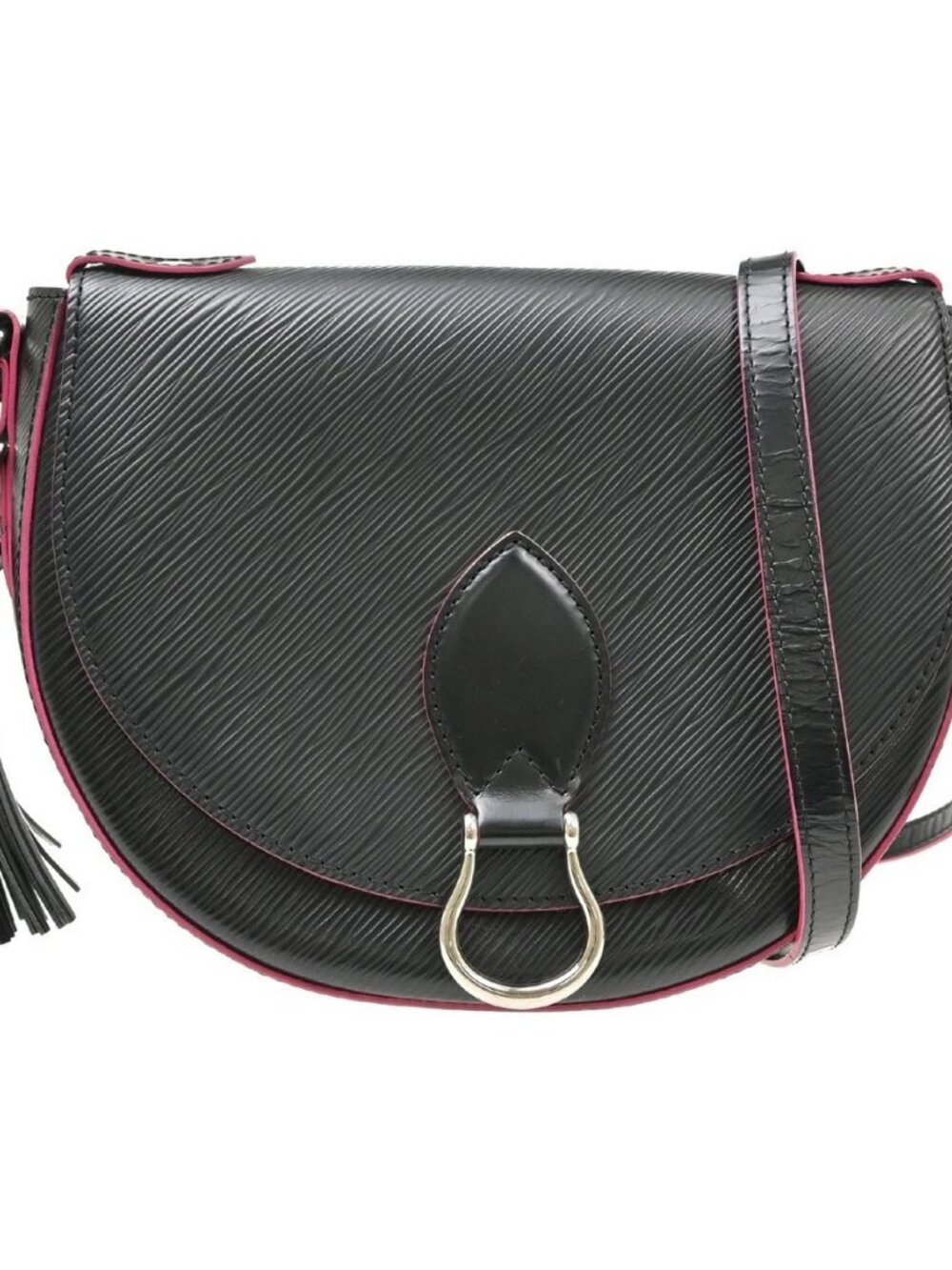 Best06 LOUIS VUITTON Saint Placide Epi Shoulder Bag M54156 FL1177 NQ10496